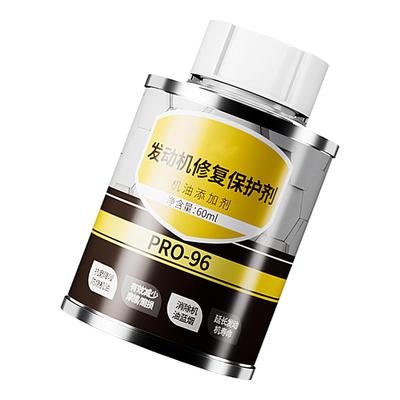 Aditivo para aceite de motor, protector antidesgaste, 60 ml, modificador de fricción, agente restaurador de motor de automóvil, mantenimiento de motor de vehículo.