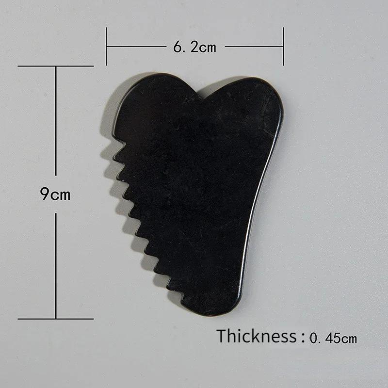 Natural Stone Jade Gouache Scraper Rose Quartz Facial Gua Sha Tools Neck Massager for Face Lifting Wrinkle Remover Beauty Health