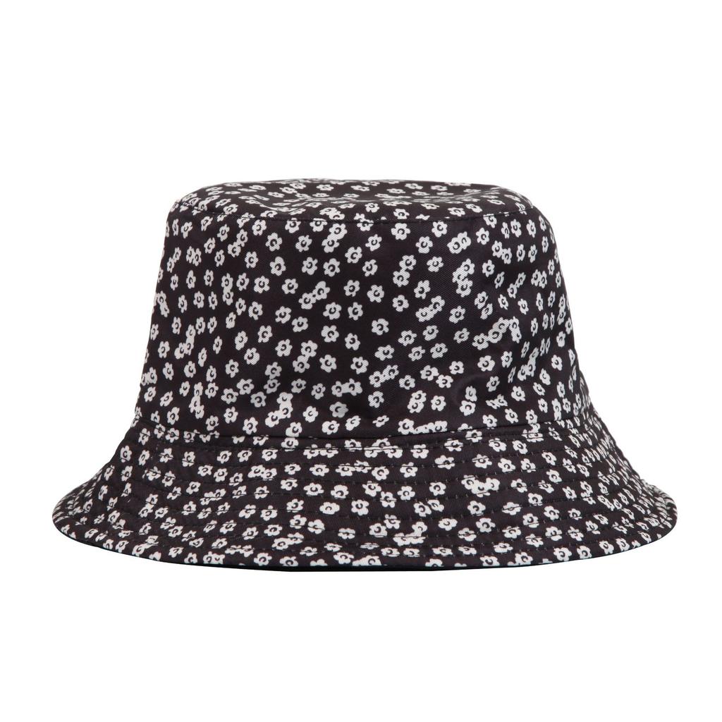 Hat Versatile Style Flower Print Womens Sunshade Hatscaps Fishermans