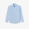 Lacoste Men's Solid Linen Shirt CH769E-56GHBP