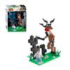 Nuovo 99 Notti Nella Foresta Giocattolo da Costruzione Animale Cervo Gufo Figura Modello di Assemblaggio Giocattolo da Costruzione Regalo per Bambini Bambini Scatola Cieca
