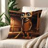 Italian B-Brainrot Animals Meme Cushion Cover For Pillow Printing Sofa Decoration Home Car Room Coffee Office Nordic Simplicity