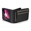 For Motorola Razr 40 Ultra 5G Card Holder Phone Case Carbon Fiber Texture PU Leather+PC Cover