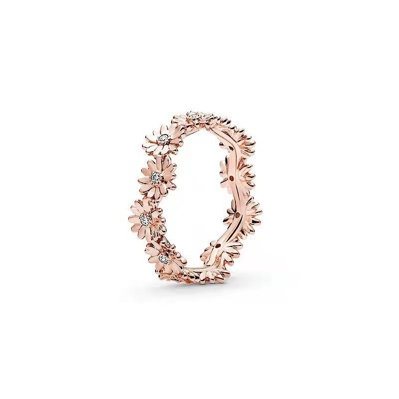 Anillo en forma de V 2026 Love Plata S925 Anillo de Concha, Flor de Cinco Pétalos con Diamantes, Anillo de Estrella de Epoxi.