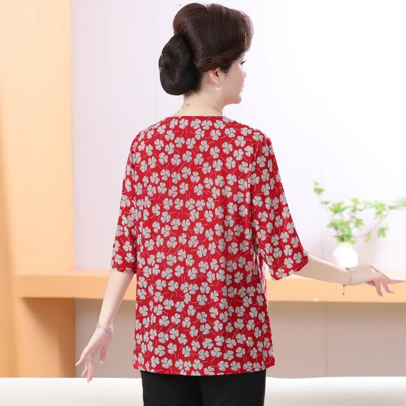 Moou Women's Plus Size Short Sleeve T-Shirt
