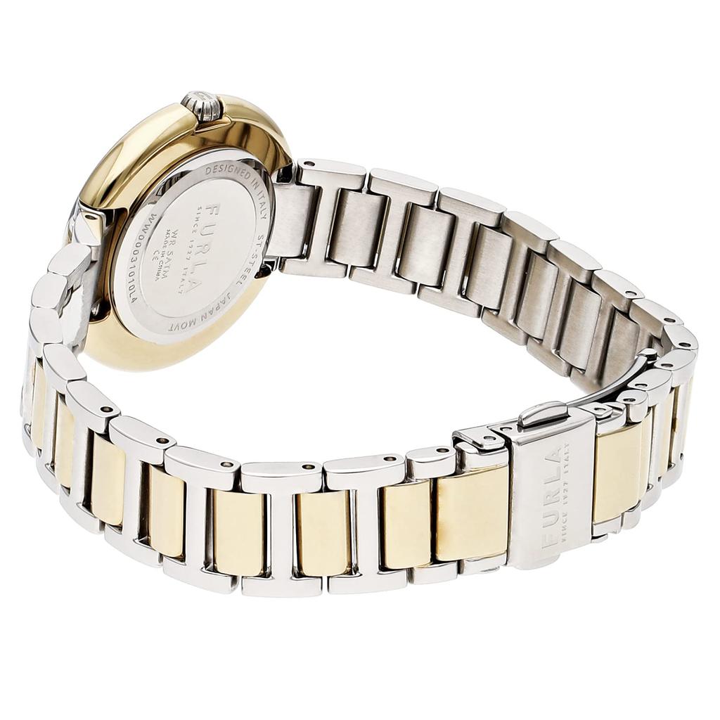 Watch FURLA ICONSHAPE Green Dial Stainless Steel Quartz 25MM Watch Jewelry Accessory WW00031010L4 Silver [Furla] Women's [Item]