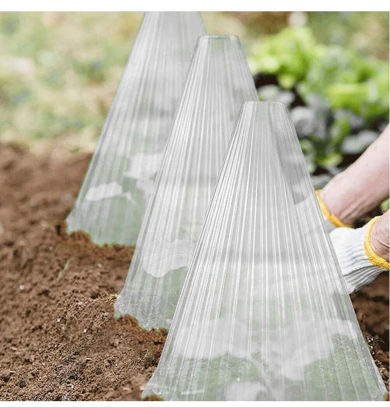 Plant Protective Cover Vegetable Garden Supplies Accessories Snail Collar Seedling Caps Agricultural Mini Greenhouse Tools