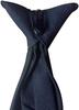 [Clip-on] One-touch tie, plain black, for formal occasions such as weddings and funerals, easy to tie.