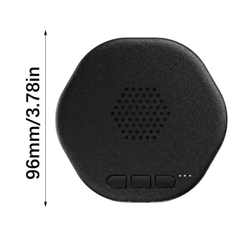 Haut-parleur fin pour le sommeil compatible Bluetooth avec bruit blanc et arrêt automatique pour la relaxation au coucher et un meilleur sommeil
