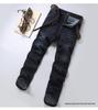 Men's Plus Size Loose Fit Straight Jeans - Durable Casual Wear