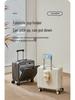 18" Rolling Laptop Carry-on: Men's & Women's Luggage with Side & Front Openings, 20" for Short Trips, with Combination Lock