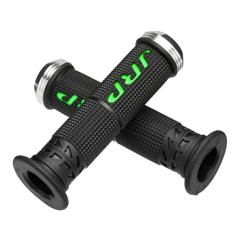 Lightweight Aluminum Motorbike Hand Grips with Ergonomic Curves for Reduced Fatigue During Long Rides Improved Stability