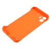 For iPhone 12 6.1 inch Slim Frameless Case Hard PC Skin-touch Phone Cover