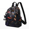 1Pc Feather Butterfly Print Backpack Female Oxford Cloth Waterproof Travel Casual Schoolbag Brand Ladies Large Capacity Backpack for Teenagers