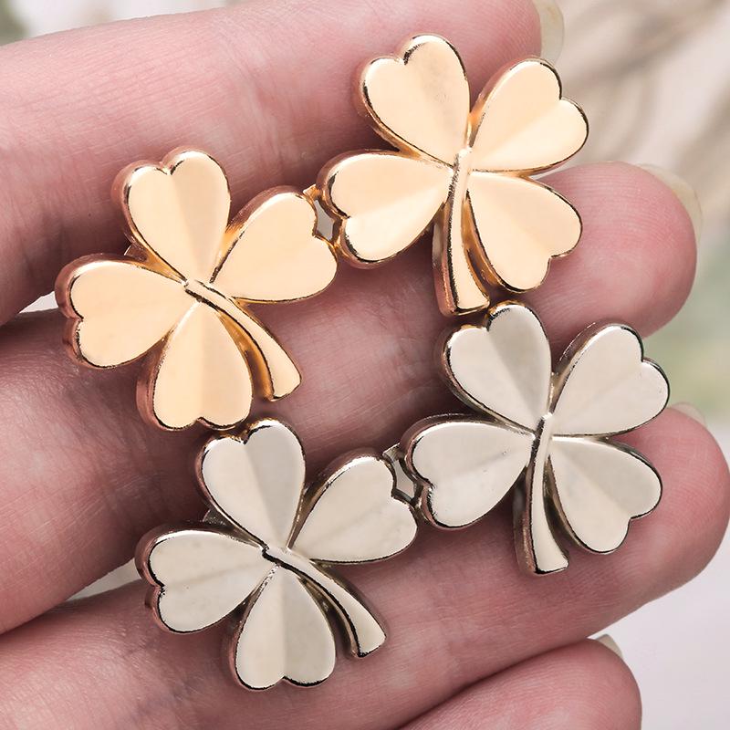 Four-Leaf Clover Detachable Waist Buckle for Jeans Adjustment