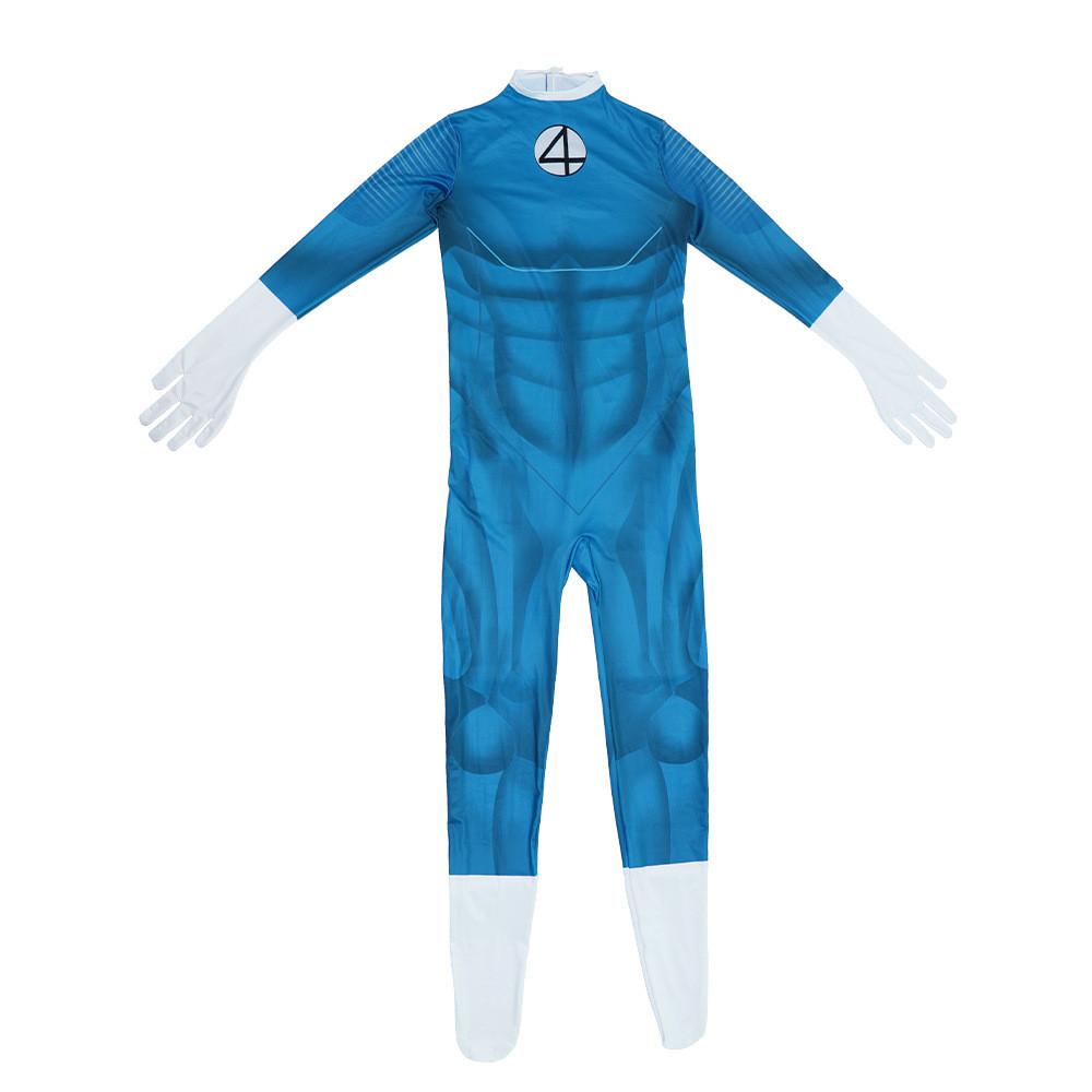 

Четыре Фантастических Первый Шаг Командный Комбинезон Костюм для Косплея Облегающий 140 CM