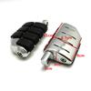Adjustable 32mm Highway Pegs Motorcycle Footpegs Engine Guard Crash Bar Footrest Mount For Harley Sportster XL Dyna