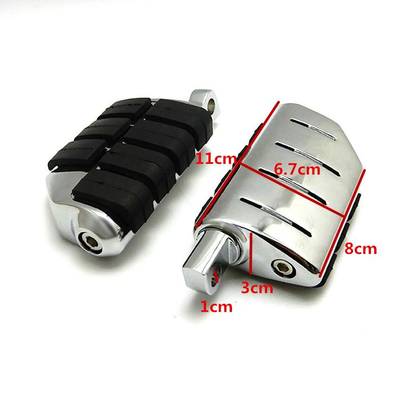 Adjustable 32mm Highway Pegs Motorcycle Footpegs Engine Guard Crash Bar Footrest Mount For Harley Sportster XL Dyna