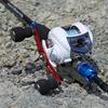 Baitcast Reel 6.3:1 Gear Low Profile Carbon Fiber Drag 18+1Bearing Dual Magnetic Brakes Fishing Reel