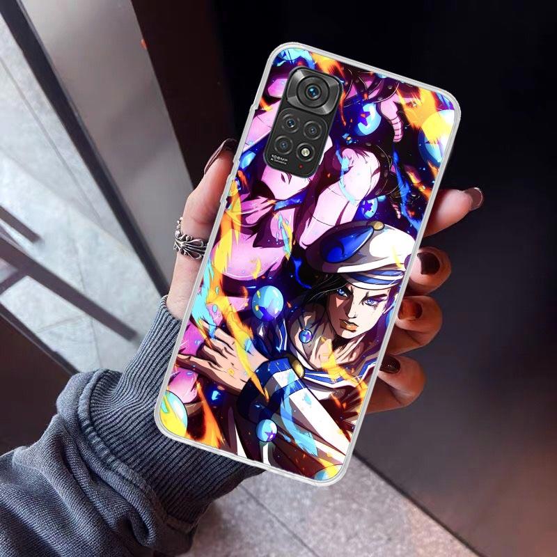 JoJo's Bizarre Adventure Hot Anime Phone Case For Xiaomi Poco X5 X6 X7 Pro F7 Ultra M7 Redmi 15C 15 13C 13 12C 12 10 10C 10A 9 9