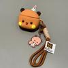 Cute AirPods pro1 apple bluetooth headset case 1/1 generation cartoon bear protective case for women