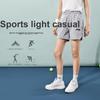 Li Ning Badminton Series Breathable Lightweight Casual Shorts Women Shorts Gray AAPU170-2
