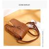 Fashion mini women's designer small shoulder messenger bag wallet lady phone bag female flip phone bag