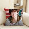 K-Keonhos Visual Maknae Various Sizes Square Pillow Case For Car Home Bedchamber Decor