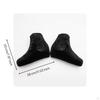 Figure Skate Shoes Cover Elastic Opening Velour Soft Sheltering Gear for Storage, Travel