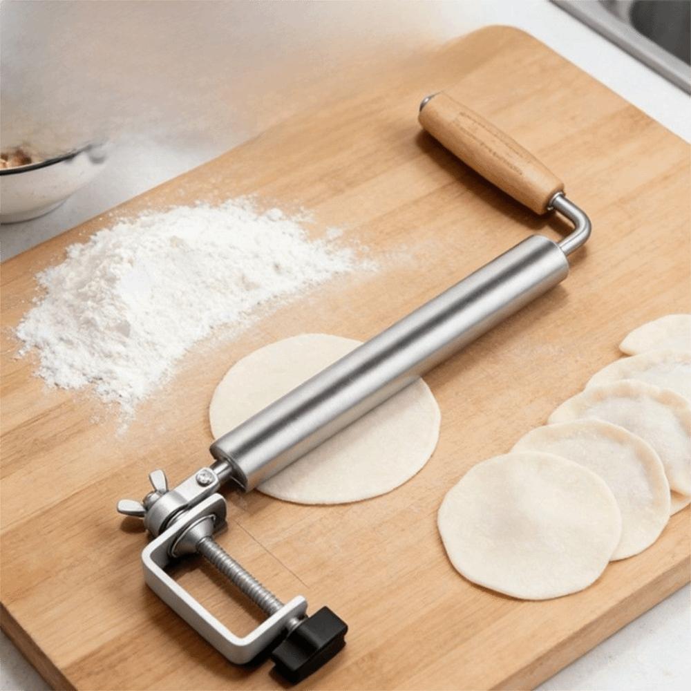 360 Degree Rotating Dough Roller Non-Stick Dough Sheeter Pizza