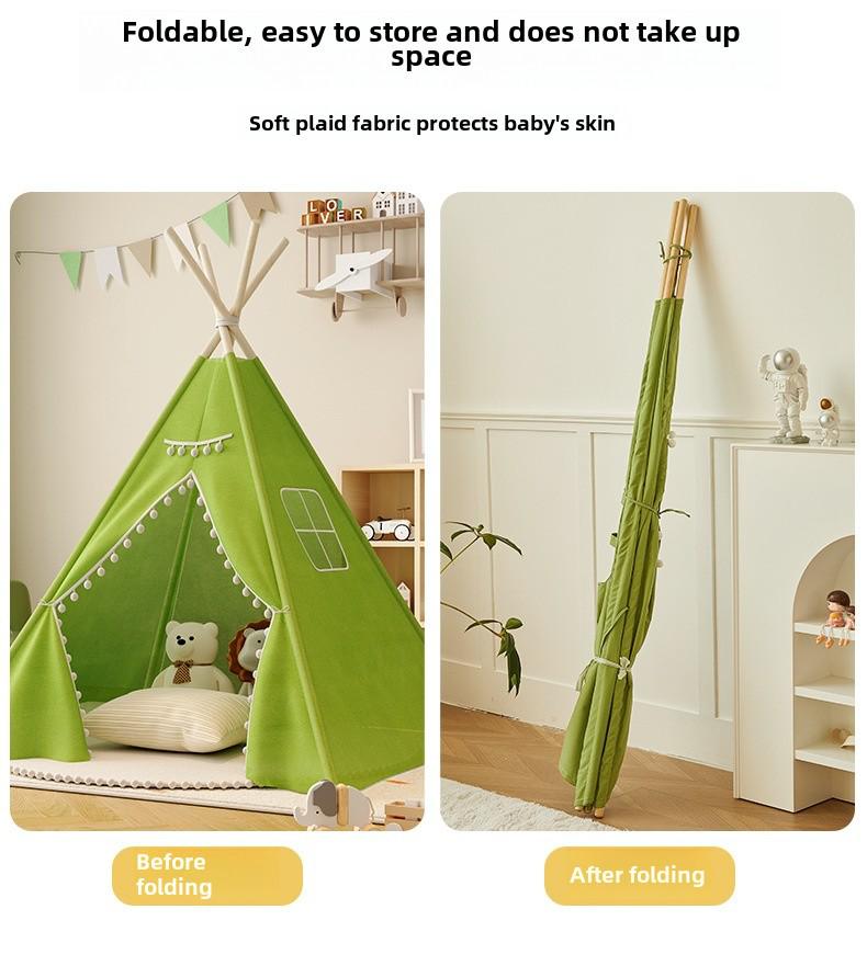 Children's Indoor-Outdoor Princess Castle Tent Toy