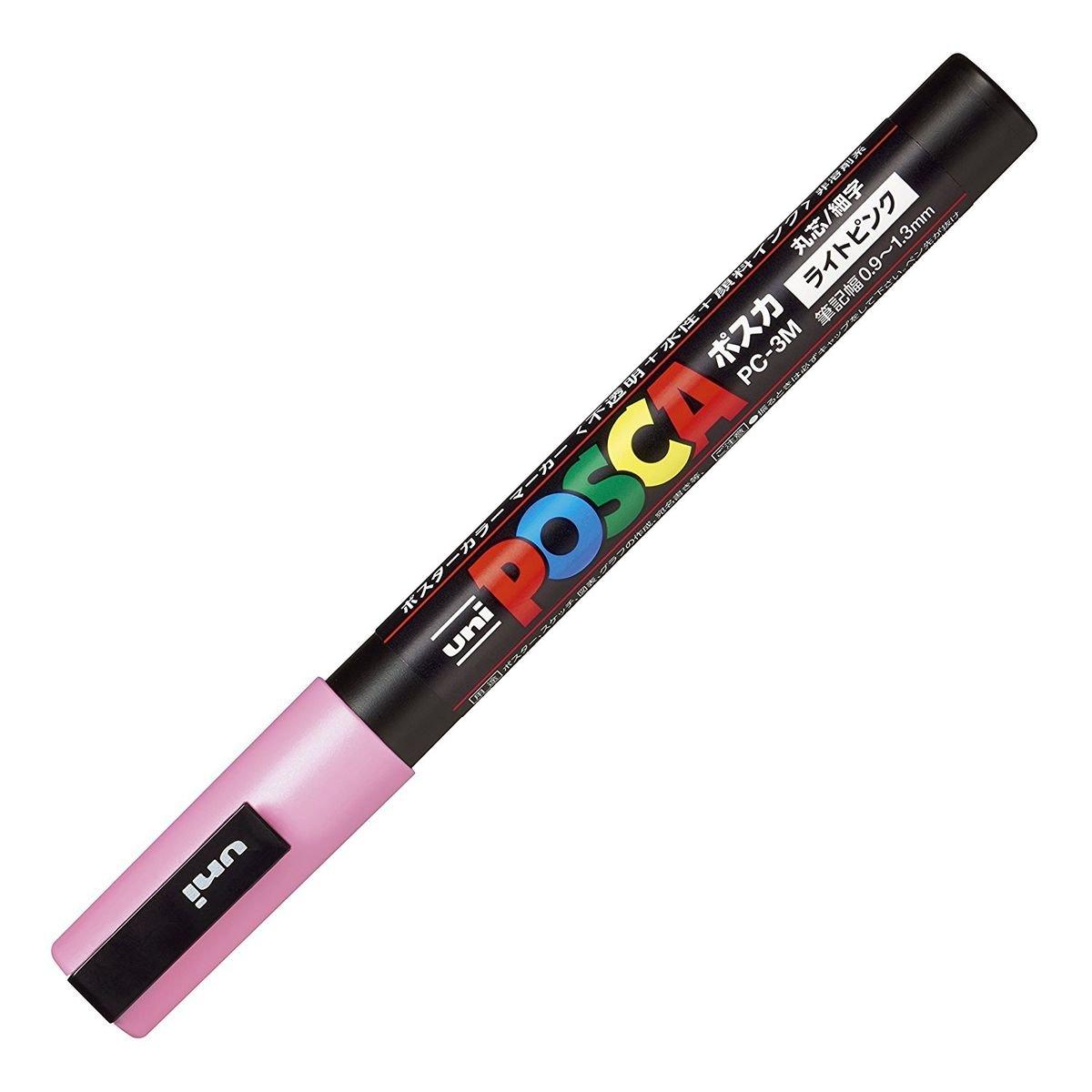 Mitsubishi Pencil Uni Posca Тонкий наконечник Светло-розовый PC-3M.51 (Пакет 10)