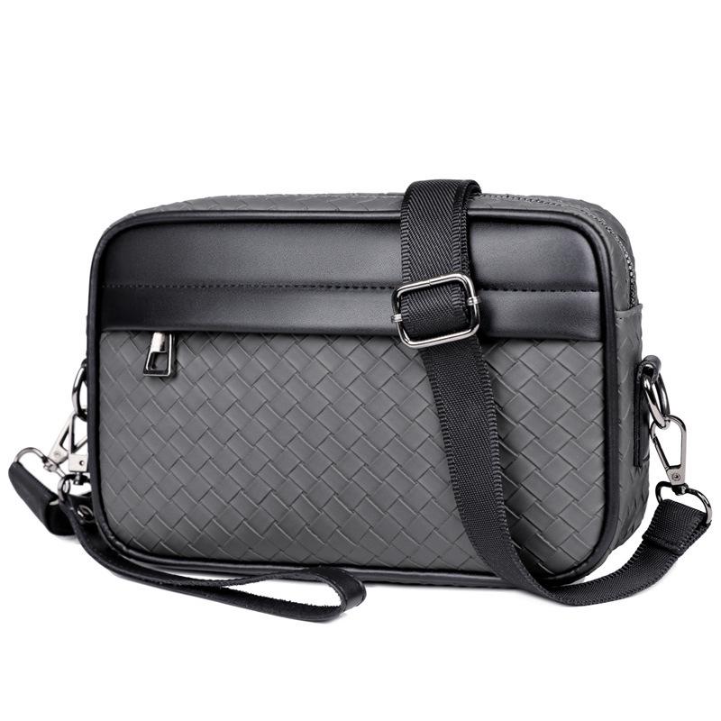 Men's Crossbody Multi-pocket Clutch Bag - High-end, Wear-resistant Business Handbag