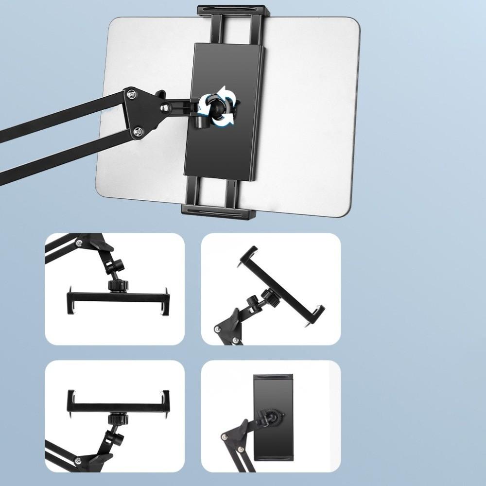Universal Bed Tablet Stand 360° Rotating Tablet Phone Holder Desktop Phone Mount Stand  Home