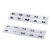 Car Tail Metal 3D Letters Sticker And Emblem Rear Trunk Decoration For MINI Cooper Countryman R60 F60 Car Styling Accessories