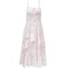 Women's Sweet Ruffle Cami Midi Dress