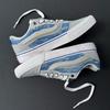 New Putian classic black and white retro chubby bread shoes non-slip thick-soled casual Forrest Gump board shoes
