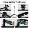 Adjustable And Foldable Baseball Training Equipment for Improving Hitting Accuracy. Softball Batting