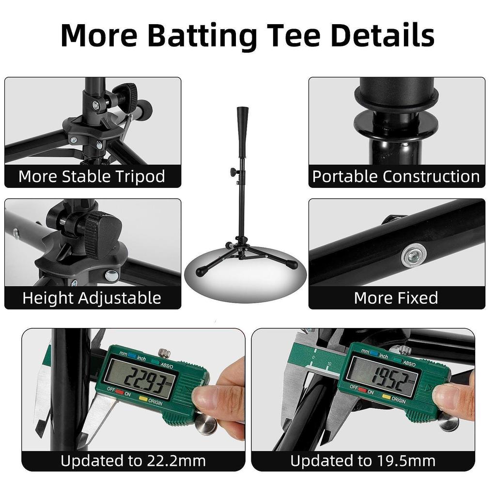 Adjustable And Foldable Baseball Training Equipment for Improving Hitting Accuracy. Softball Batting