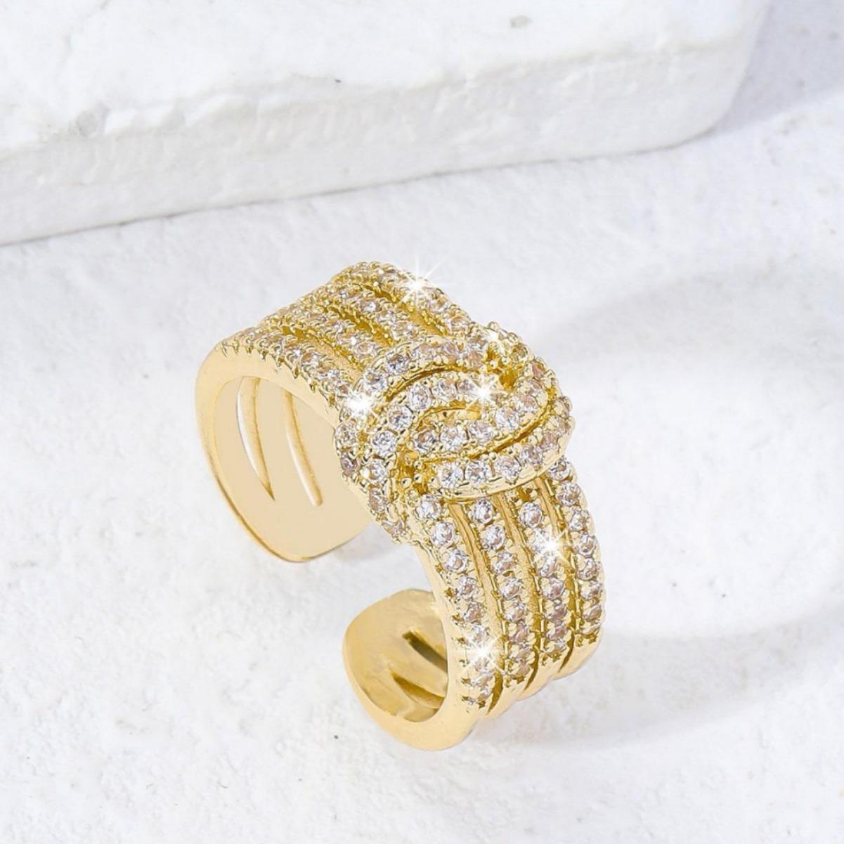 

Хип-хоп модное кольцо женское полностью бриллиантовое личность открытие регулировка циркон простое кольцо кольцо на фалангу обмотка универсальное кольцо