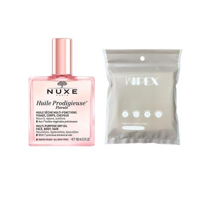 Nuxe Will Prodigy Multi Floral Oil + Cotton Towel, 1 Ea, 100ml