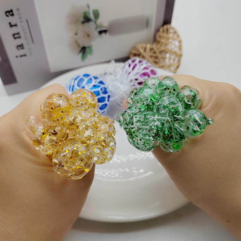Kolorowa Gwiazdka Piłeczka do Ściskania Squishy 3D Zabawki Sensoryczne do Redukcji Stresu Anty-Lęk Fidget Toy dla Dorosłych z Nietoksycznego Materiału do Biura