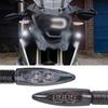 2x Universal Motorcycle LED Turn Signal Blinker Light Indicators Lamp for S1000R