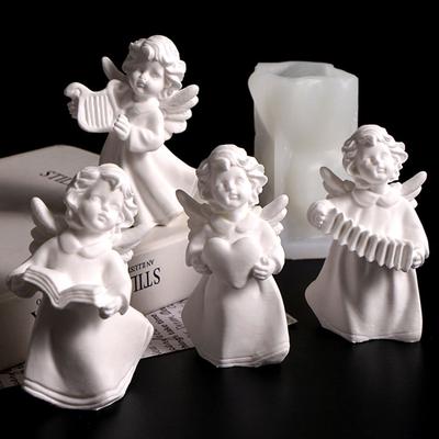 Stampi in Silicone ad Ala d'Angelo per Candele Sapone Artigianali Decorazione per la Casa Stampini in Silicone Multiuso per Artigianato con Resina Epossidica