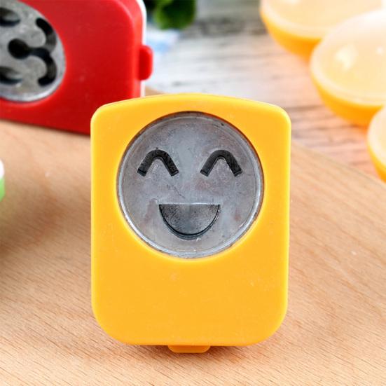 Formička na morskú riasu Vykrajovač Bento Dekorácia Prenosná Tvar usmievajúcej sa tváre DIY Raznica Výrobník na suši