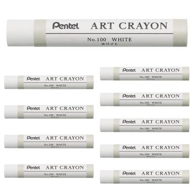Art Crayon White PTACT100
