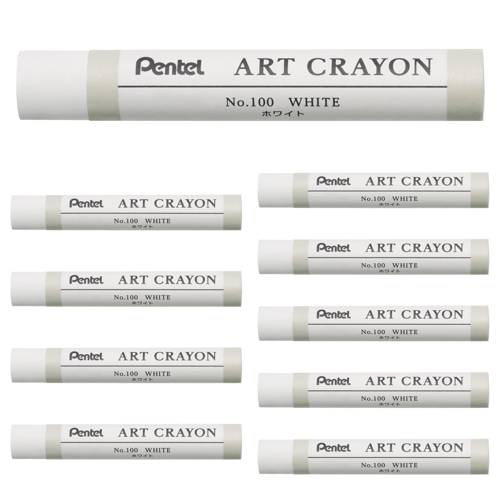 

Pentel Art Crayon White PTACT100
