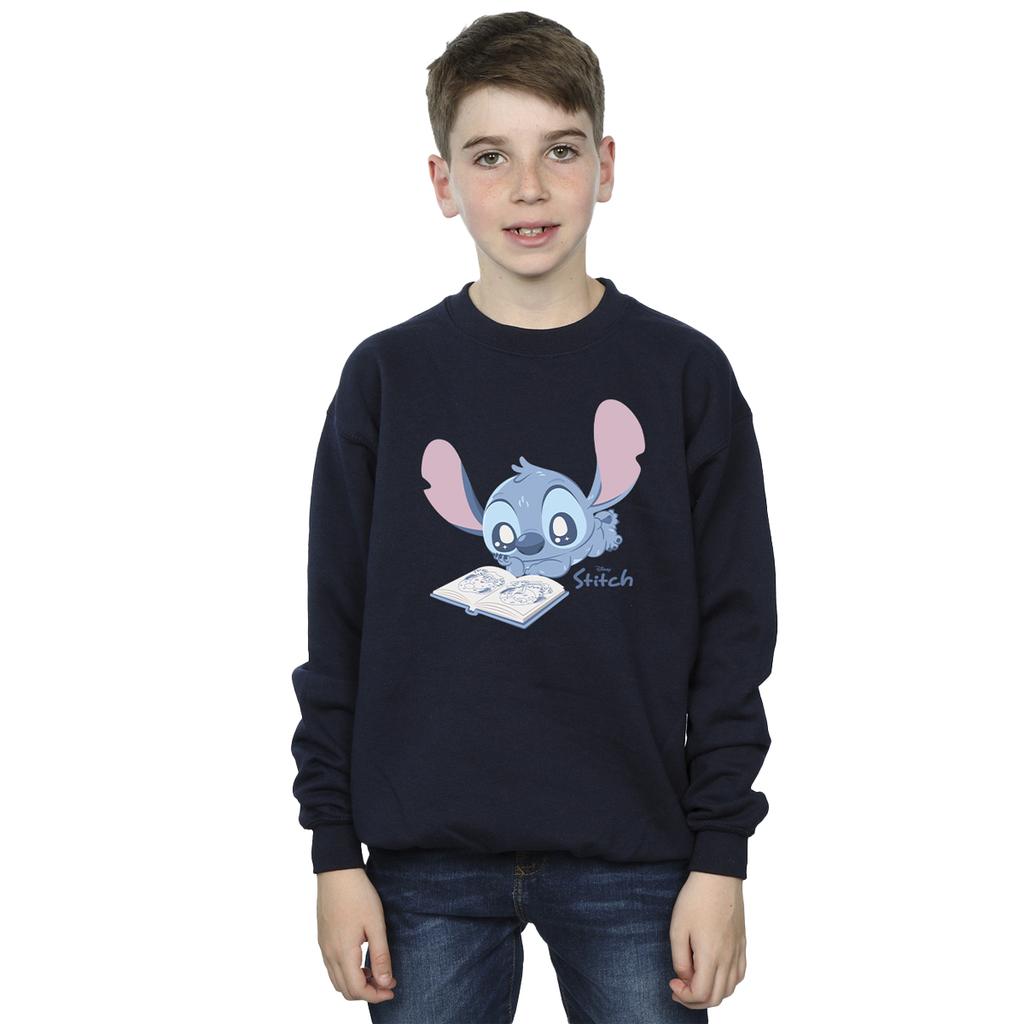 Lilo & Stitch Boys Reading Sweatshirt