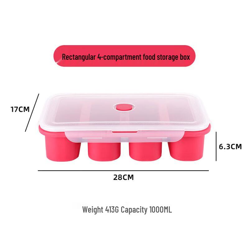 Yicang Silicone Freezer Storage Container & Ice Tray