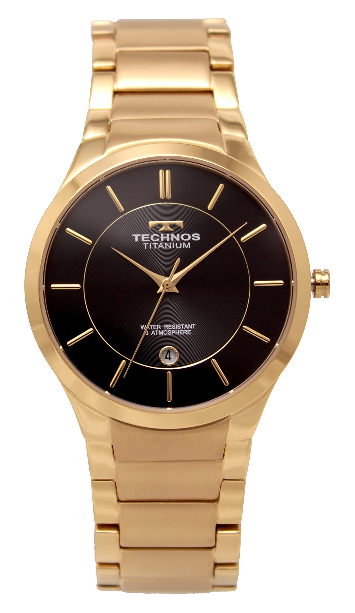 

Watch T9B21GB Gold [Technos] Men s чорний